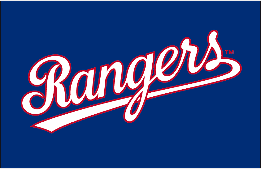 Texas Rangers 2005-2008 Jersey Logo iron on transfers for clothing